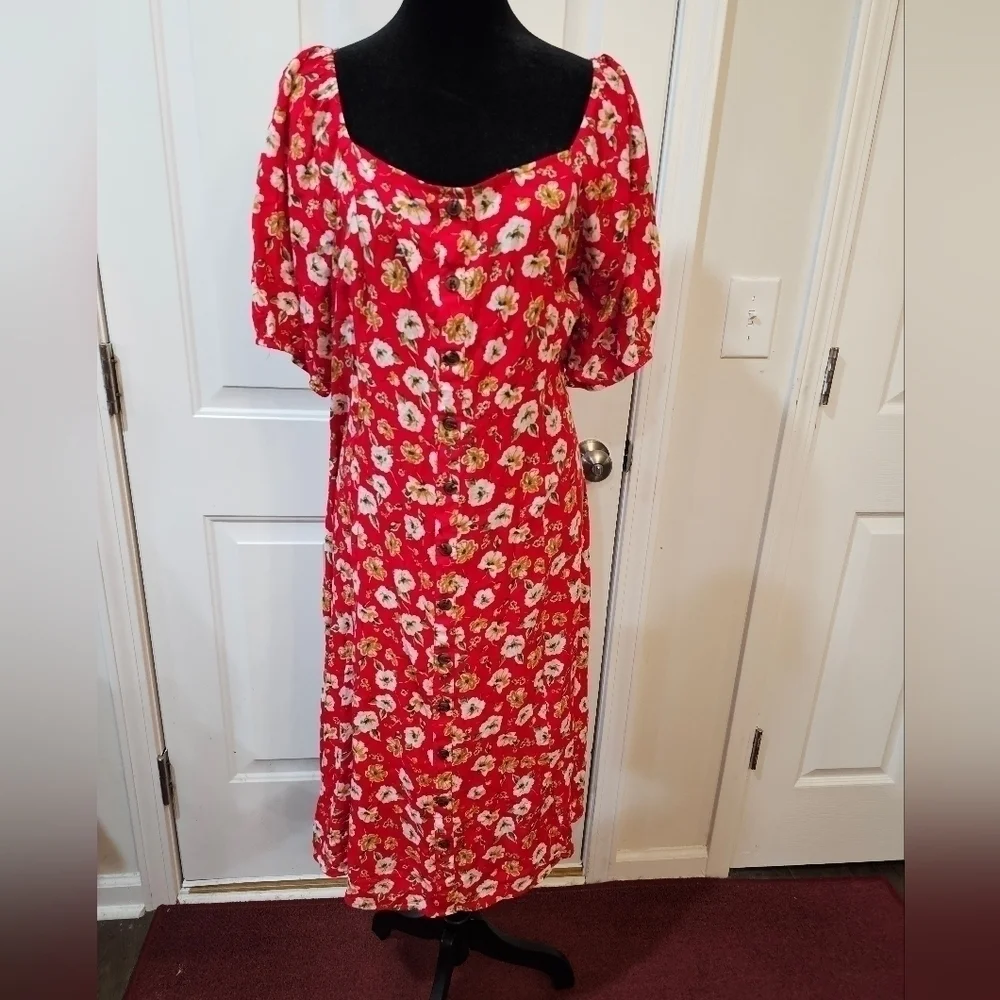Indigo Rose dress size XL - Picture 6 of 8